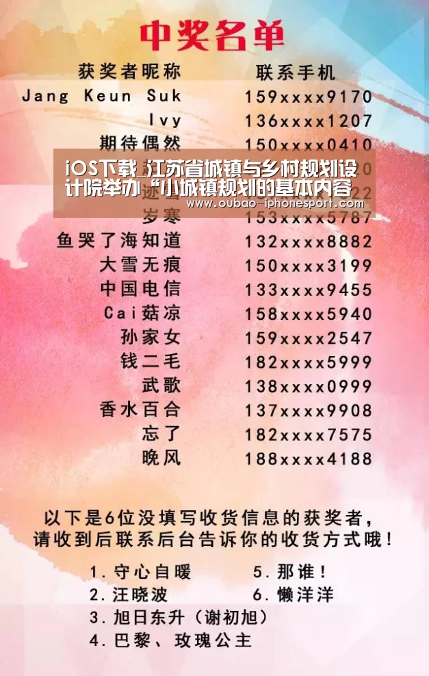 iOS下载_江苏省城镇与乡村规划设计院举办“小城镇规划的基本内容与要求”技术讲座(图2) APP下载